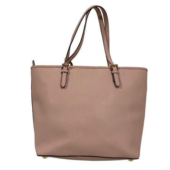 Michael Kors Jet Set Medium Saffiano Leather Tote Pink - Picture 2 of 12